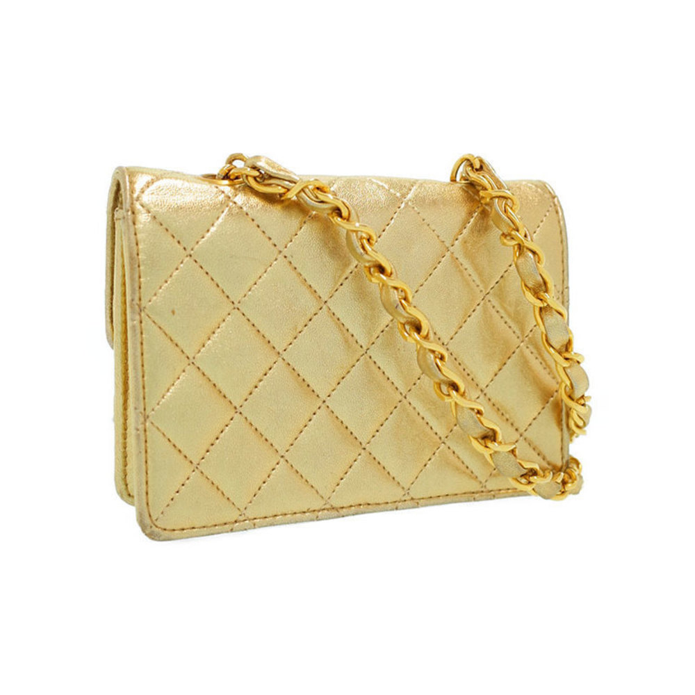 Chanel Matelasse Shoulder Bag Chain Mini Extra